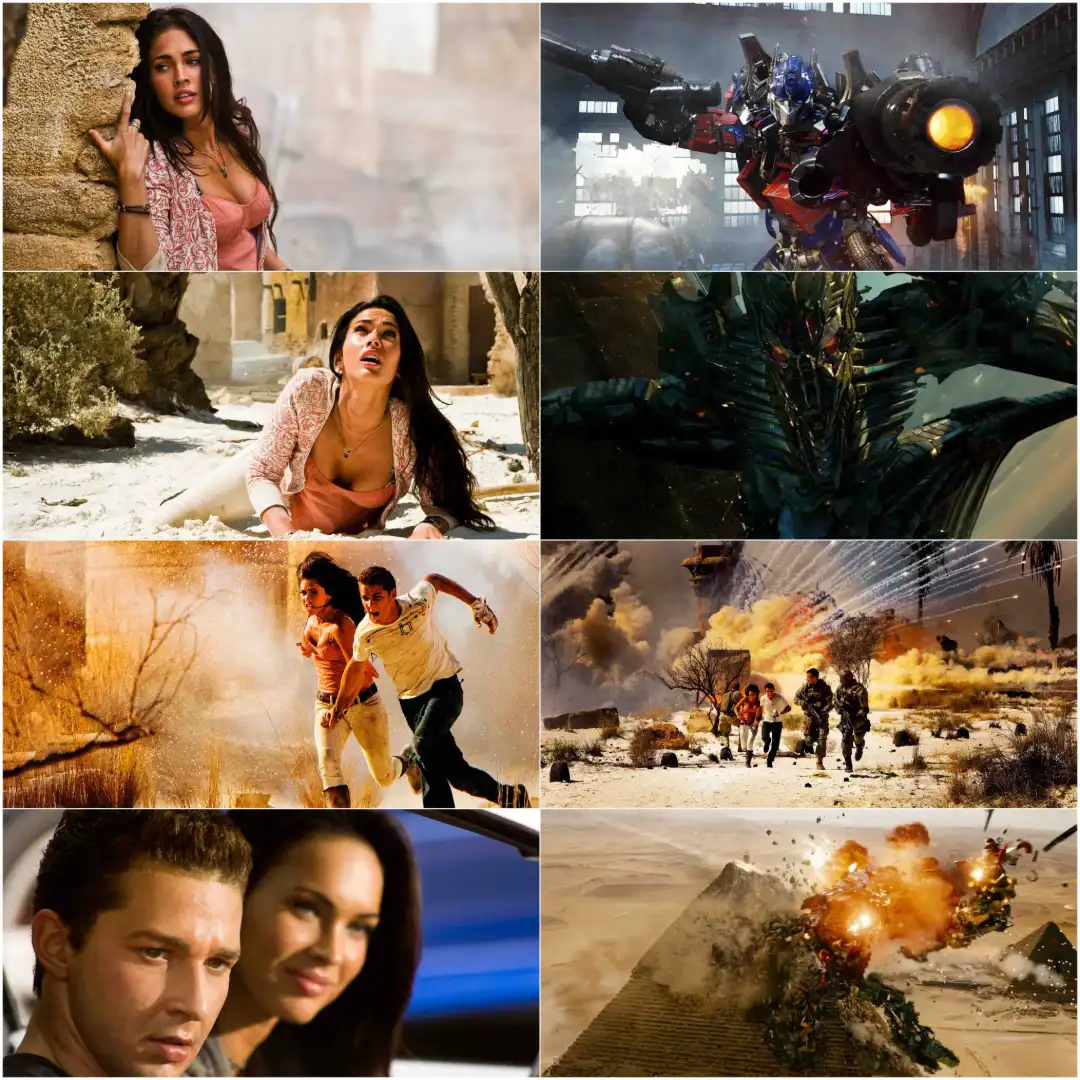 Transformers Revenge of the Fallen (Hindi + English) Dual Audio Hollywood Movie BluRay screenshot